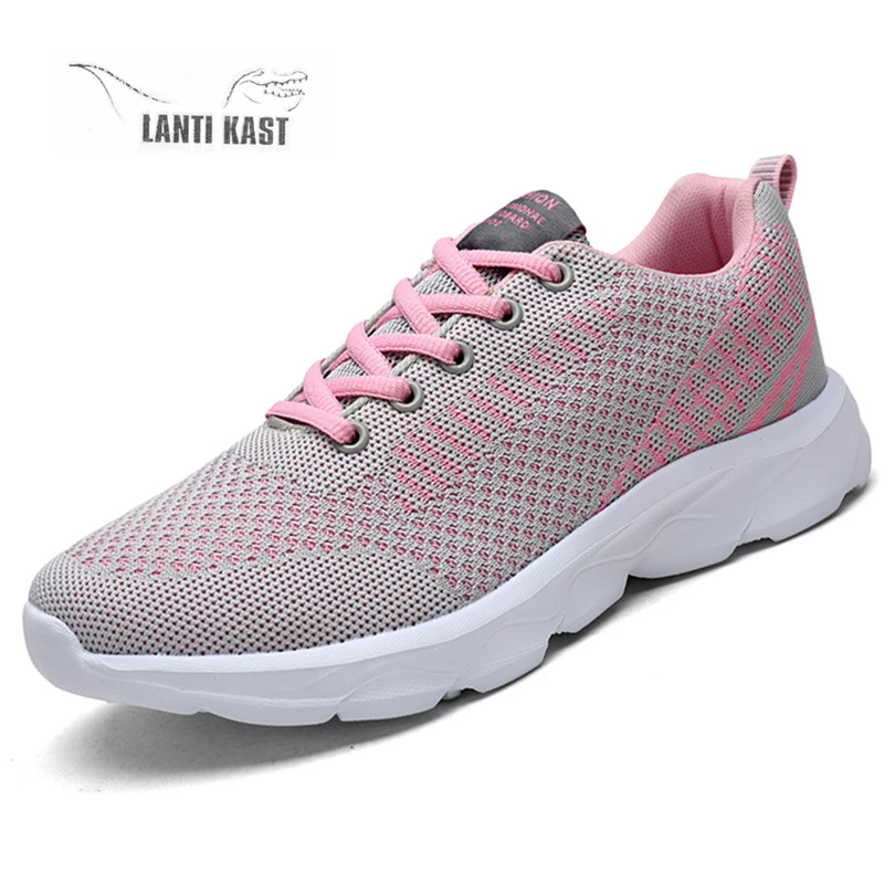 

Women Casual Sport Shoes Flats Summer Mesh Sneakers Slip On Ladies Running Shoes Female Sneakers Plus Size 35-42 Sneakers