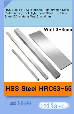 Qingn-Sheet Brass HSS Steel High-Strength Steel Plate Turning Tool High Speed Steel HSS Plate Sheet DIY Material Wall 3mm 4mm Color : 4x12x200mm Strong and Sturdy Qingn-Sheet Brass HSS Steel High-Strength Steel Plate Turning Tool High Speed Steel HSS Plate Sheet DIY Material Wall 3mm 4mm Color : 4x12x200mm Strong and Sturdy