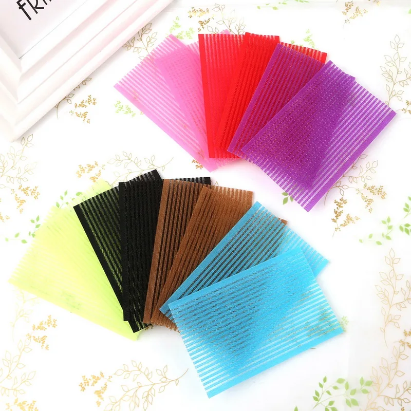

60pcs/lot Girl Lovely Magic Hair Paste Loose Hair Fringe Bangs Fixer Sticker DIY Hair Accessories