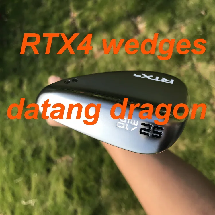 2018 OEM качество datang Дракон клюшки для гольфа RTX4 клинья 48 50 52 54 56 58 60 градусов с оригинальной канавки гольф клубы