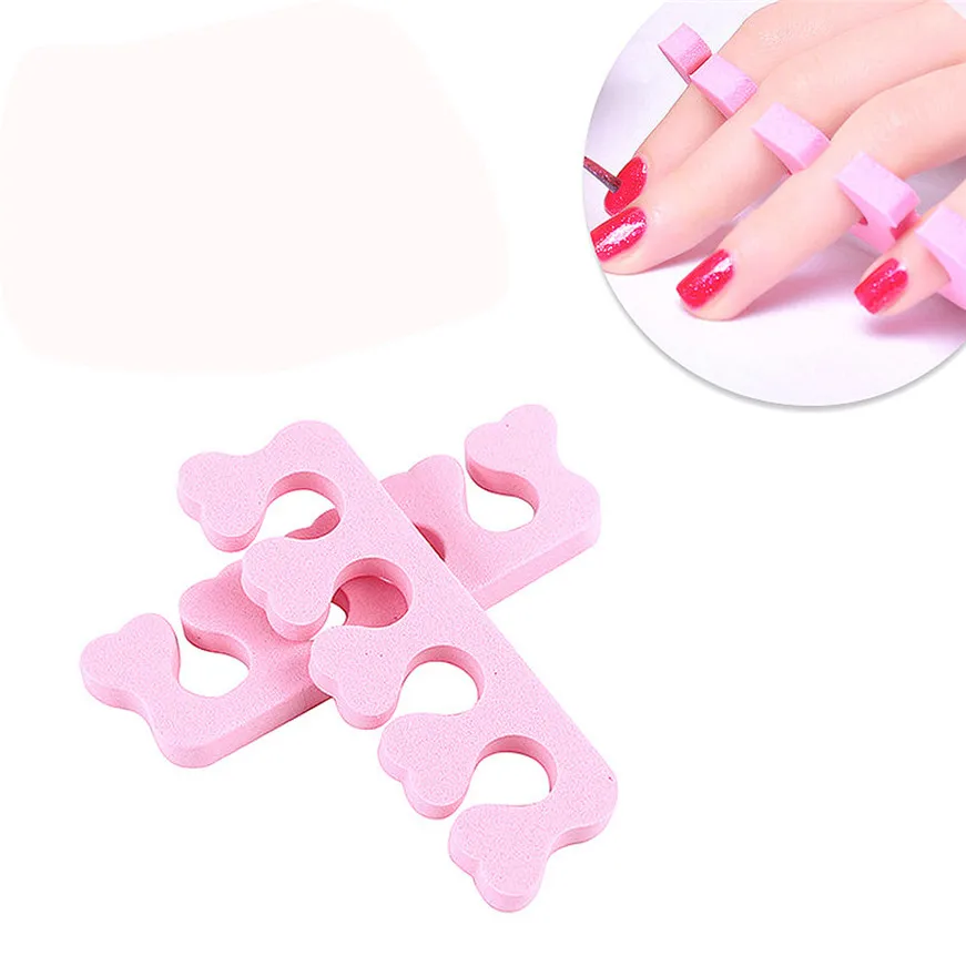 

2017 * 40pcs Soft Foam Sponge Toe Separator Finger Separator Nail Art Tools