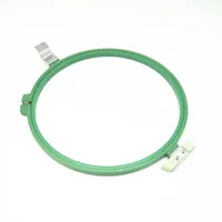 5Pcs BS Size 25cm Round Tubular Hoops – High-Quality Embroidery Machine Spare Parts