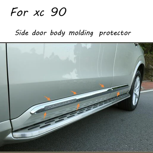 Side door body molding streamer protector cover article ...