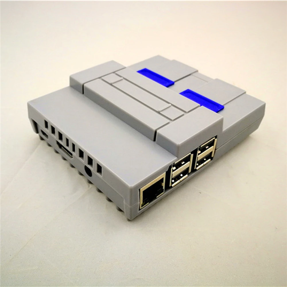 

Retro Enclosure Housing Case Box for Raspberry Pi 3 Model B+/3B/2B/B+ New Protective Cover Case Shell Can Install Mini Fans