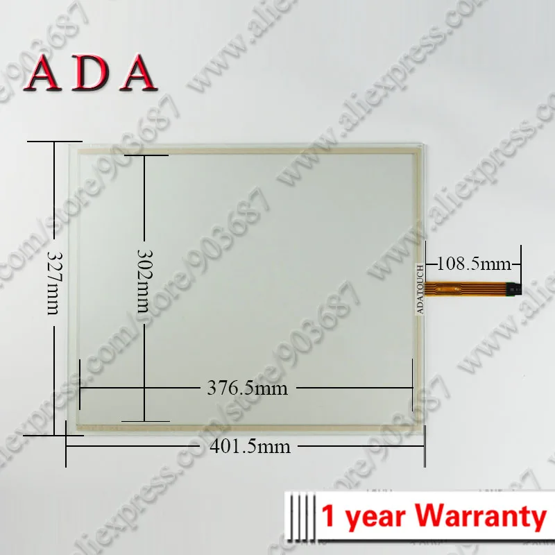 6AV7424-0AA00-0GT0 Сенсорный экран Панель Стекло планшета для 6AV7424-0AA00-0GT0 IPC477C 1" touch 3,3 мм Толщина