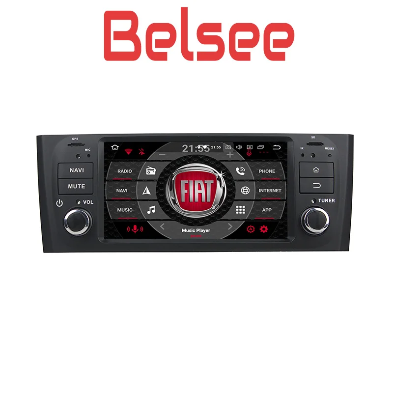 

Belsee Autoradio Android 8.0 Car Radio Multimedia Player Auto Stereo GPS Navi for Fiat Linea 2007 2008 2009 2010 2011 2012 2013