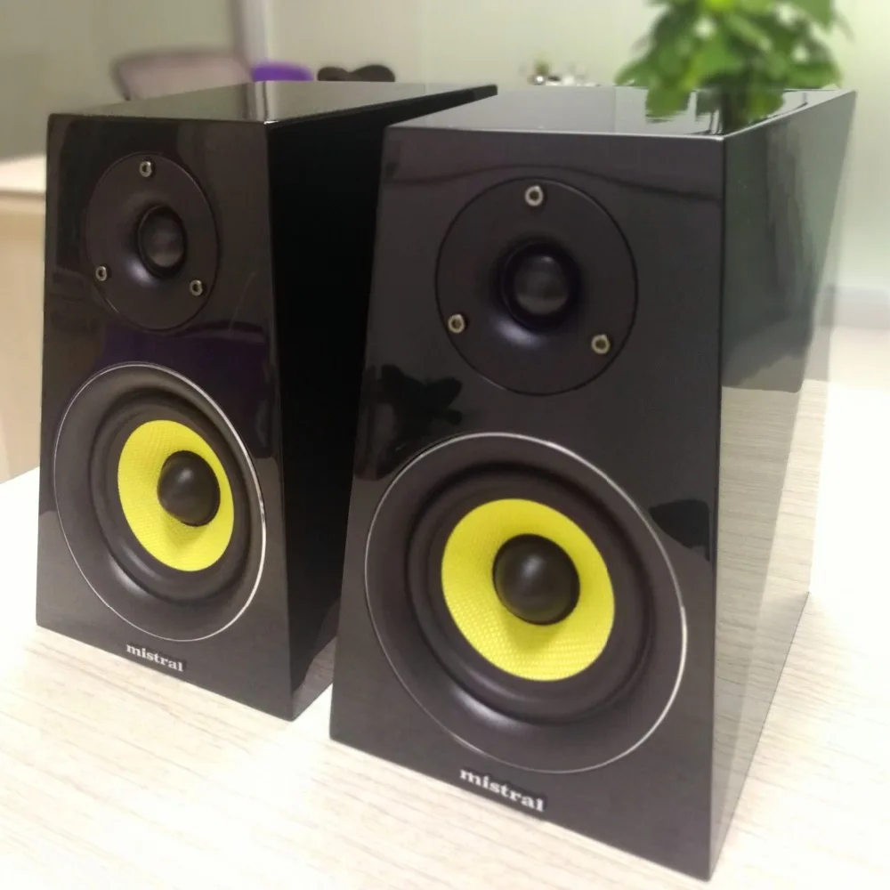 Mistral BOW III mini 4 Ohms 30W x 2 Hifi колонки для книжной полки (пара)|Полочные АС| |