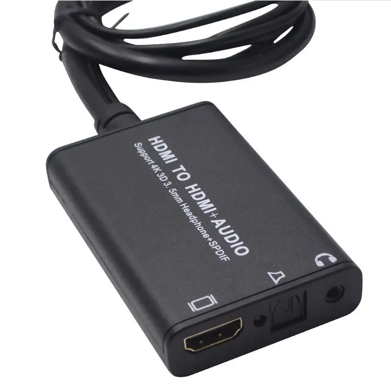Newest HDMI Audio Splitter HD Converter HDMI to HDMI Audio Extractor