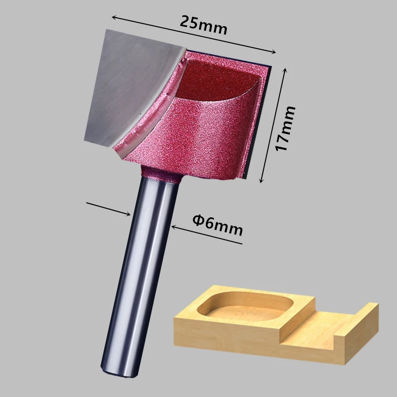 1 шт.-6 мм, Концевая фреза с ЧПУ, фреза для дерева, деревообрабатывающий фреза, деревообрабатывающий инструмент, 3D очистка нижней гравировки бит