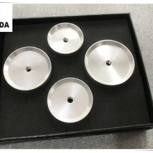 Ассортимент 4 шт алюминиевый кейс для часов прижимные головки для случая 34-46 мм