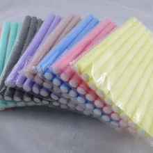 Быстрая,, 80 шт./партия, бигуди, изготовители мягкой пены, сгибающиеся кудри, сделай сам, для укладки волос, ролики, инструмент для женщин, аксессуары