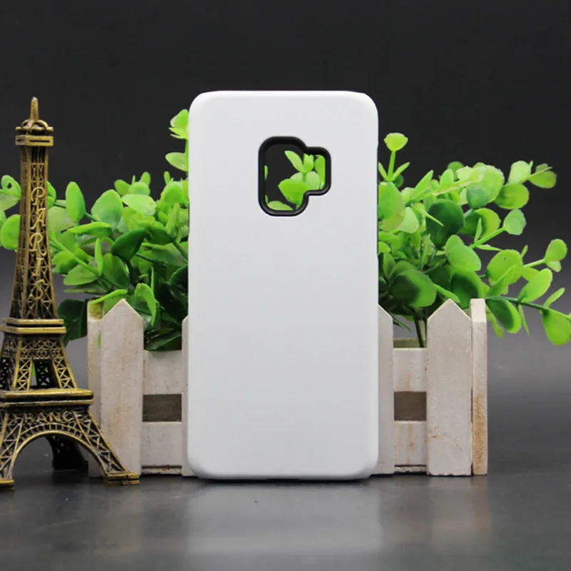Чехол с сублимационным 3D-изображением 2 в 1 для samsung Galaxy S9 плюс Чехол S9 Силиконовые чехлы из TPU+ PC Гибридный чехол 2 в 1 Сублимация крышка
