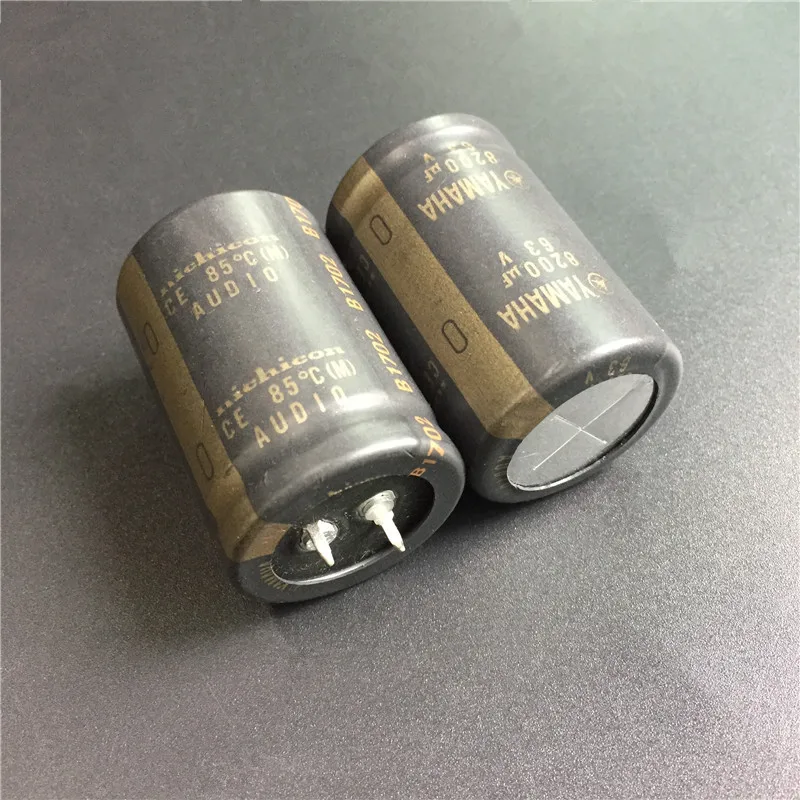 

10pcs 8200uF 63V NICHICON for YAMAHA Audio 30x45mm 63V8200uF HiFi Audio Capacitor