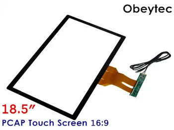

Customized 18.5" Wide Screen PCAP Touch Panel, COver Glass OD 430.3*254.6, sensor OD 428.7*250.5mm