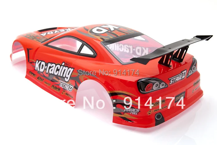 Корпус автомобиля YUKALA 1:10 R/C корпус из ПВХ Окрашенный для 1/10 радиоуправляемого