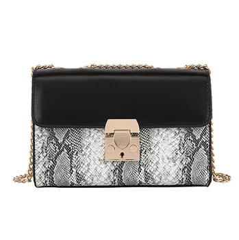 

Bags for Women Luxury Handbags Designer With Chain Snake Printing Shoulder Bag Handbags Messenger Crossbody Bags for Women #L10