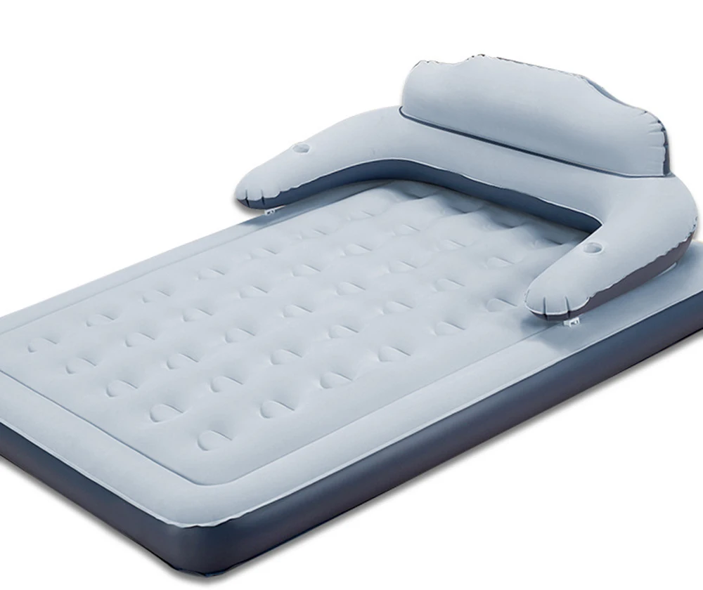  152*203*22cm Air Mattress Cartoon Back Mattress Home Bedroom Air Bed Beach Mat lazy sofa Inflatable