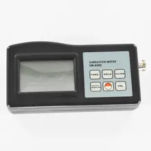 Цифровой Виброметр тестер 10 Гц-10 кГц измеряет скорость ускорения смещения об/мин Частота VM-6360 калибровочный анализатор