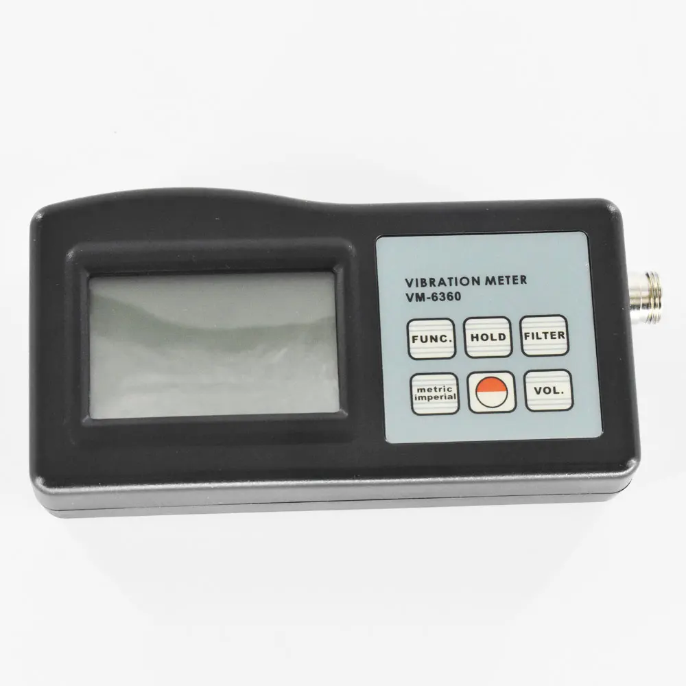 

Digital Vibration Meter Tester 10Hz-10kHz Measures Acceleration Velocity Displacement RPM Frequency Vibrometer Gauge Analyzer