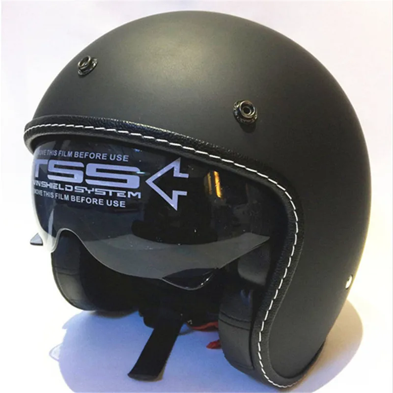 Горячая мотокросса шлемы (5 цветов) MASEI ruby Винтаж шлем 3/4 открытый уход за кожей лица скутер шлем Винтаж Harley Jet мотоциклетный шлем