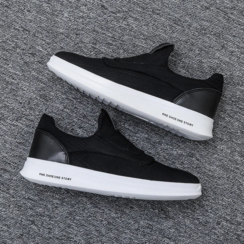 

TOSJC Man male Vulcanized sneaker loafer spring man shoes walking shoes spring new style footwear male teenage