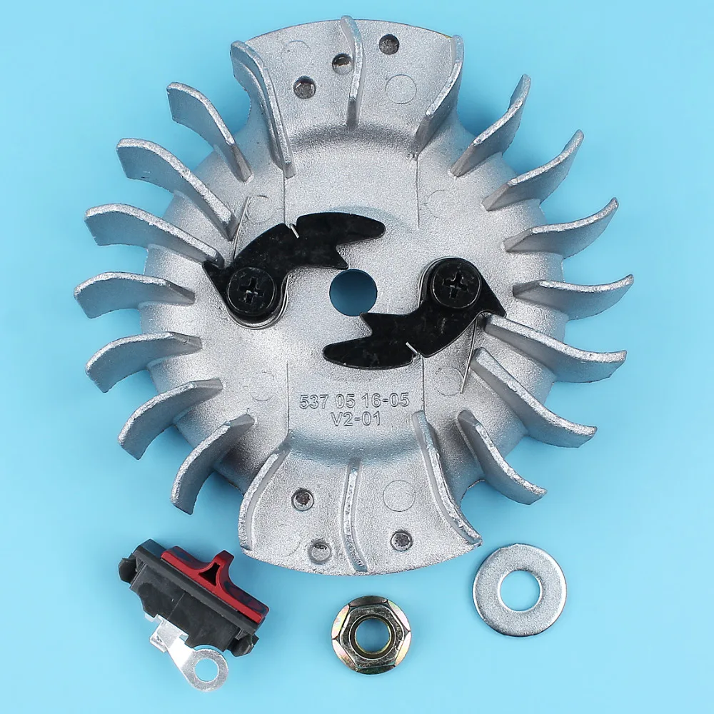 Flywheel W/ Nut & Washer On/Off Kill Switch For HUSQVARNA 268 272 272XP 268K Chainsaw Replacment Parts New | Инструменты