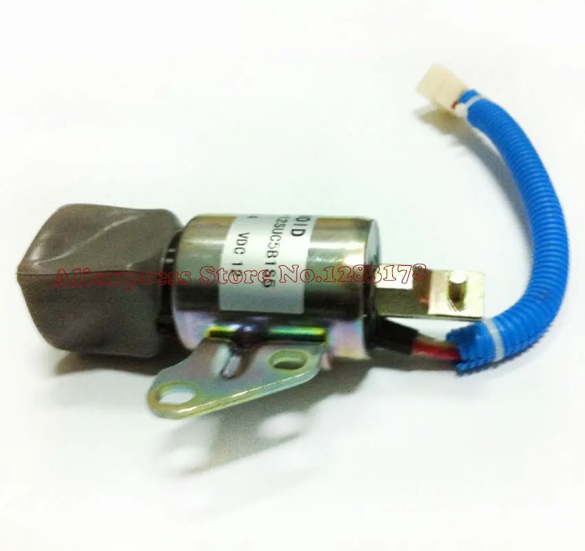 

Solenoid fits Kubota D722 D902 Z482 SA-5176-12 1756ES-12SUC5B1S5