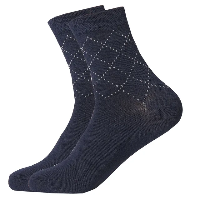 MYORED classical casual men's business socks cotton short sock for men