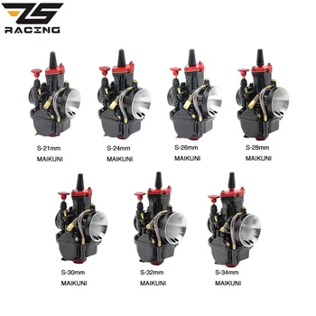 

ZS Racing Super Class 21 24 26 28 30 32 34mm PWK MAIKUNI Motorcycle Carburetor Carburador Universal Fit All Motorbike Motocross