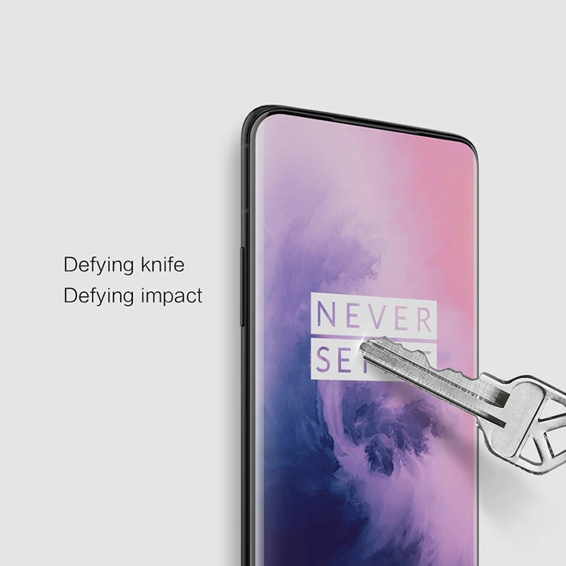 3D стекло для oneplus 7 Защитный flim Mofi pro закаленное полный экран защита