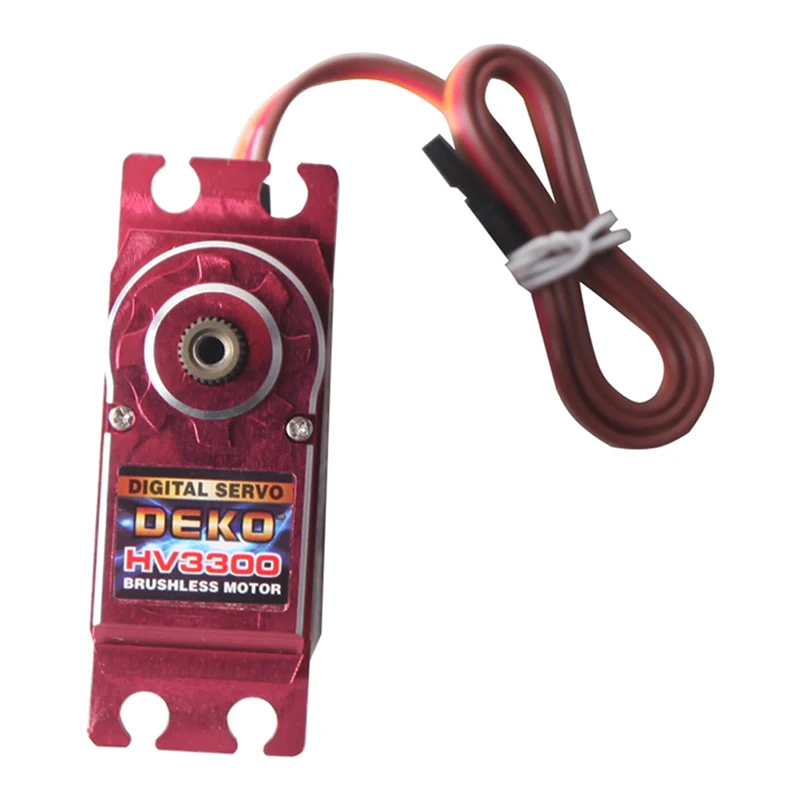 DEKO HV3300 gran torsión alta tensión sin escobillas todo el metal digital dirección engranaje servos para 550-800 helicópteros - 2