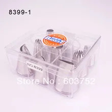 BAKEST 9 шт. в наборе большая, из нержавеющей стали глазури Кондитерские насадки инструменты для украшения торта