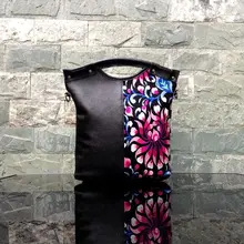 Новое поступление роскошные вышитые Для женщин сумка из натуральной кожи Сумки Для женщин сумка SAC Bolsos Mujer