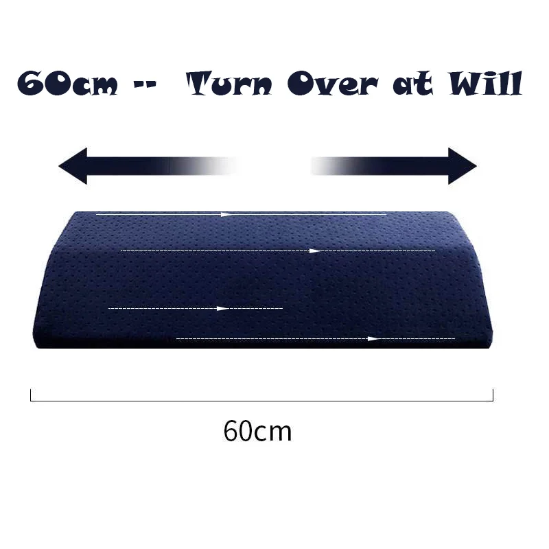 L016-Memory Cotton Lumbar Legs Pillow Triangle Sleeping Waist Back Support Cushion Pad Pregnant Pillow Cervical Protect Bedding (6)