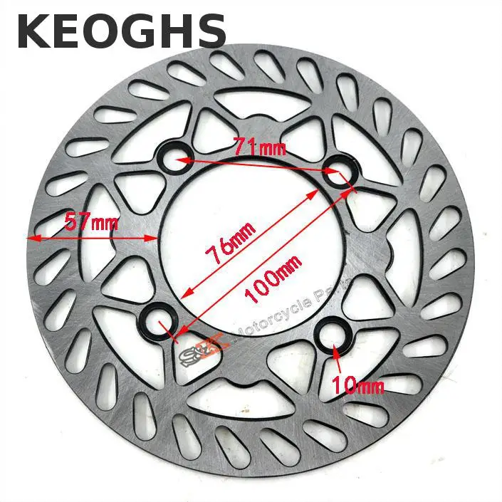 Keoghs Motocross Brake Disc/rotor 190mm 200mm 210mm 220mm For Kawasaki