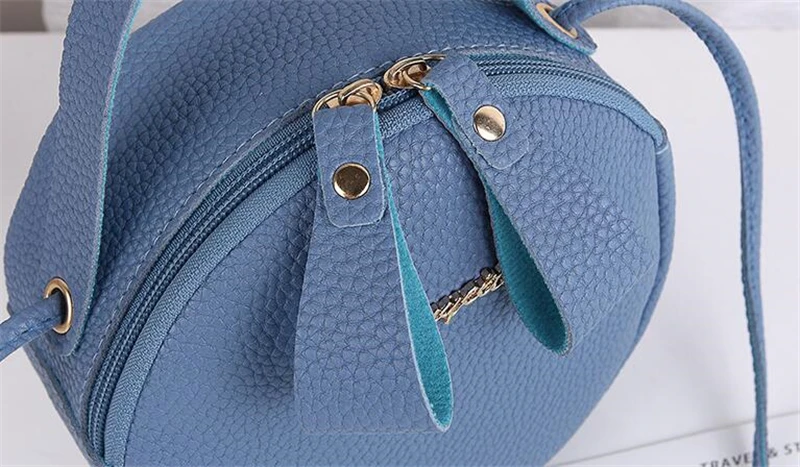 Yogodlns, круглая форма, женская сумка на плечо, хорошее качество, из искусственной кожи, сумка через плечо, для девушек, шикарный кошелёк, сумки, чистый цвет