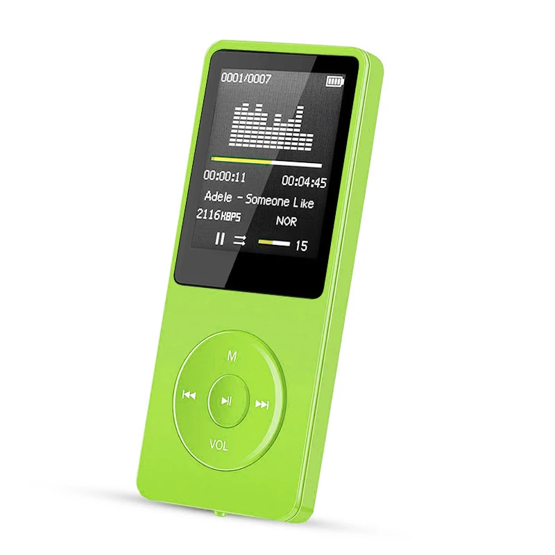 WiHoo 16G MP3 плеер без потерь звук плеера с FM радио видео проигрыватель электронных книг