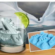 В форме Титаника поднос для льда формочка лодка, судно лоток для льда титаническая шоколадная форма