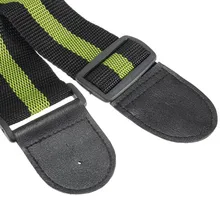 Msor 2 “ajustable eléctrico bajo acústico electro Guitarras cuerdas Correa cuero extremos