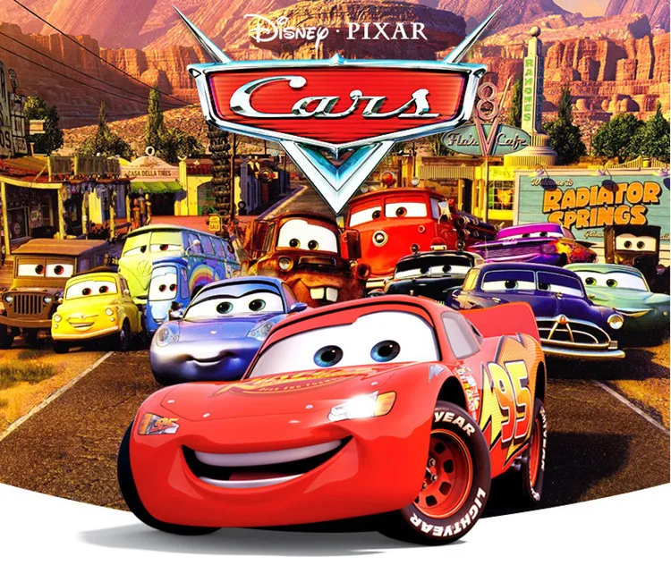 Disney Pixar Cars 2 Toys Lightning McQueen Mack Truck The King 1:55 Diecast Metal Alloy Modle Figures Toys Gifts For Children