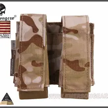 Emerson Шестерни охота, Боевой страйкбол Combat paintball Шестерни стиль моторизованных войск 40 мм Двойной Мешок Molle мультикам засушливых EM6366MCAD