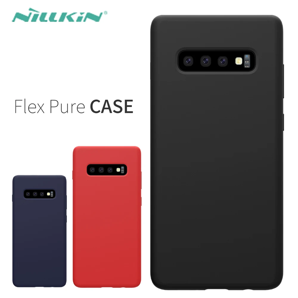 

For Samsung Galaxy S10 Plus Case Nillkin Flex Pure Thin Liquid Silicone Protective Shell Protector Case For Samsung Galaxy S10e
