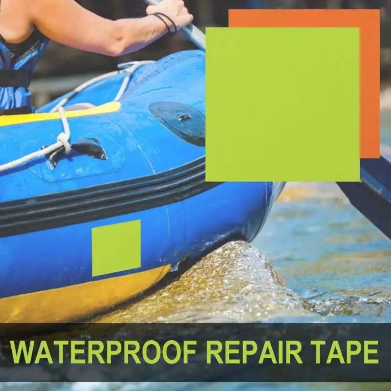

Waterproof TPU Repair Patch Tent Swimming Ring Inflatable Rubber Boat Paste Outdoor Portable Self Adhesive Tent Repair