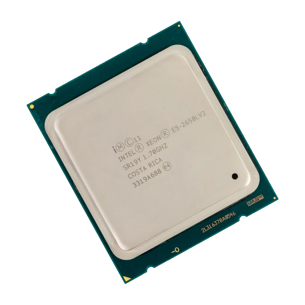 إنتل زيون E5-2650L V2 سطح المكتب المعالج 2650L V2 عشرة النوى 1.7 GHz 25 MB L3 مخبأ LGA 2011 الخادم تستخدم وحدة المعالجة المركزية