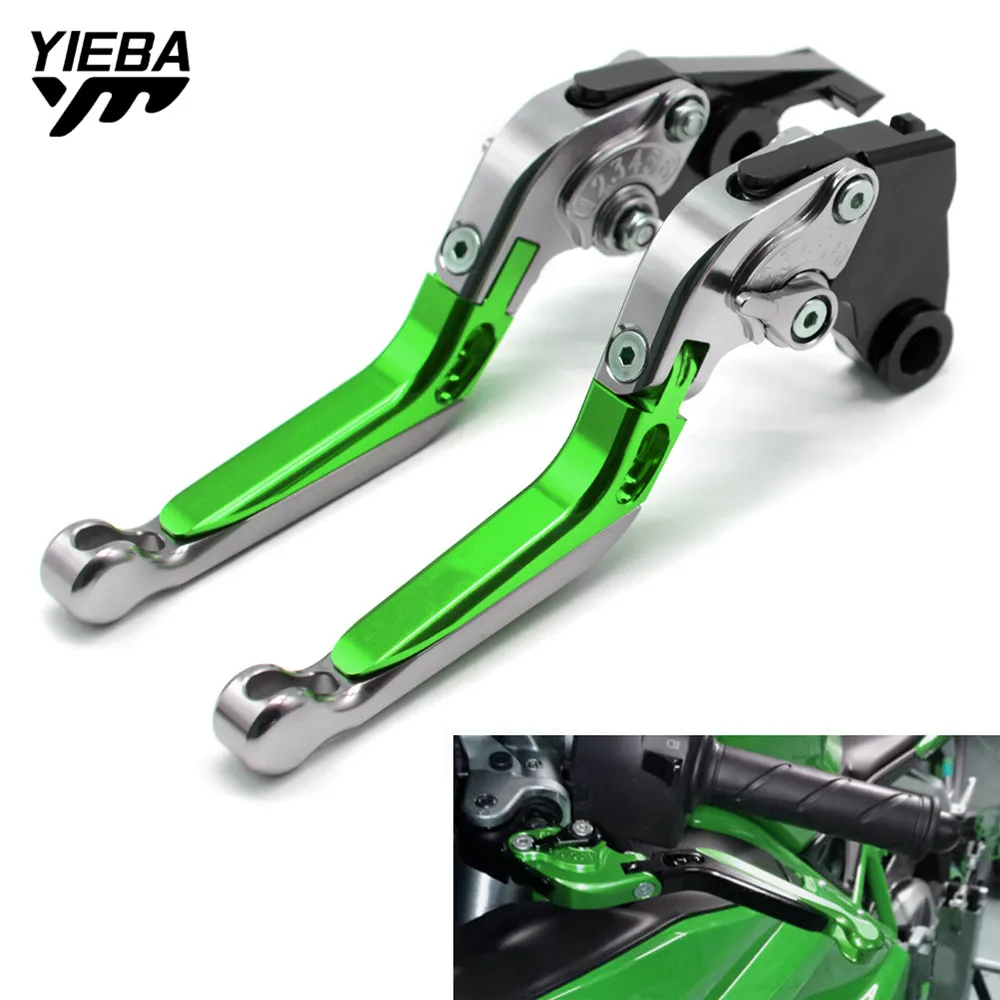 Для KAWASAKI ZZR1200 ZZR 1200 2002-2005 с CNC рычаги тормозной ручки регулируемые складные муфты |