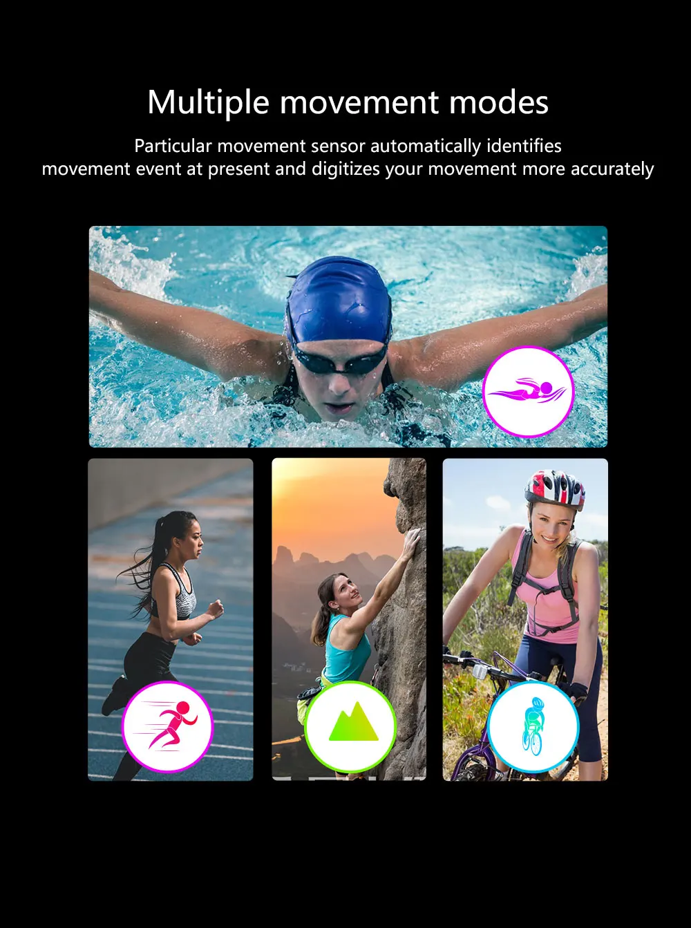 Женские Роскошные Смарт фитнес-браслеты активности для Android iOS сердечного ритма мониторы