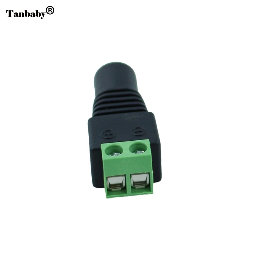 

10 pcs DC Power female Connectors plug 5.5 x 2.1mm jack Adapter Power Supply connector For Led Strip Light 3528 5050 5630 5730
