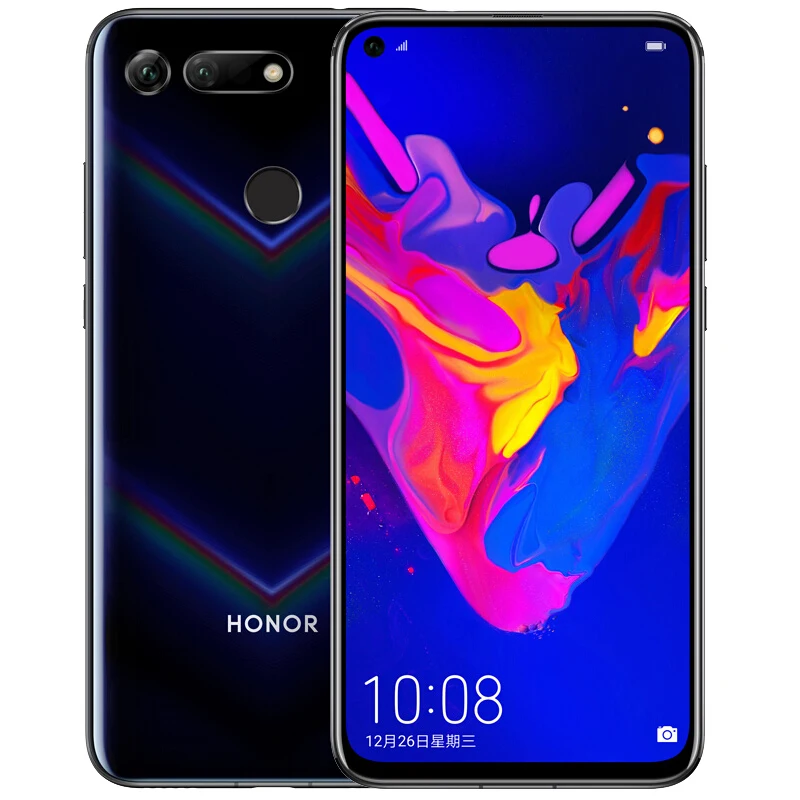 Honor V20 смартфон NFC Быстрая зарядка мобильный телефон жидкостное охлаждение Kirin 980