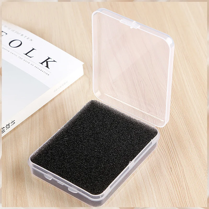 

FocusMe Practical Portable Makeup Brushes Cleaner Remover Dry Cleaning Makeup Tools Carbon Sponge Box Washing Brush Tools Sponge
