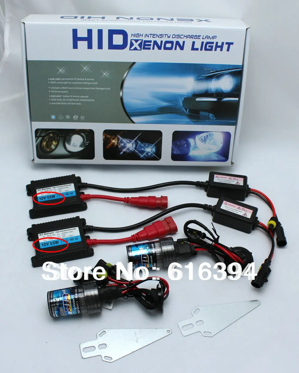 

Factory sale,55w HID xenon Kit,lowest price,H1,H7,H8,H9,H11,HB3(9005),HB4(9006)...Color:3000K,4300k ,6000k,8000k,10000k